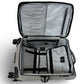 London Fog Cambridge 25" Expandable Spinner - Black White Houndstooth