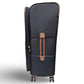 London Fog Nottingham Medium Expandable Softside Spinner - Black Chestnut