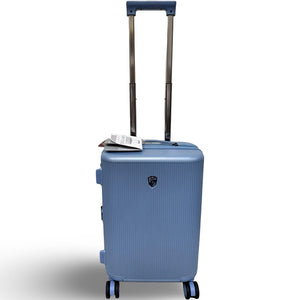 Heys Earth Tones Carry On Spinner Suitcase - Glacier