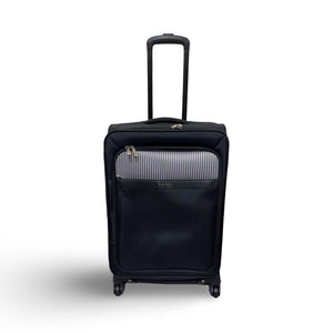 Nicole Miller French Stripe Check-In  - Black