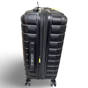 DELSEY Shadow 5.0 Expandable 24" Check-in Spinner Luggage - Black