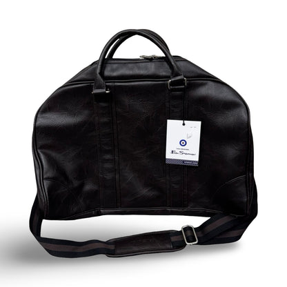 Ben Sherman 20” Faux Leather Carry-On Duffel Bag