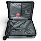 M&A Luggage 20" TSA-Lock Wide Trolley Rolling Carry-On