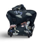 Bebe 30" Rolling Duffle Bag - Black Floral