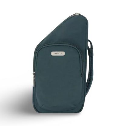 Travelon Anti-Theft Essentials Mini Asymmetric Crossbody - Peacock