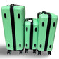 Travelers Club Basette 3-Pc. Hardside Luggage Set - Mint