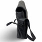 Siamod San Francesco Leather Messenger Bag - Black
