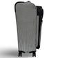 London Fog Cambridge 25" Expandable Spinner - Black White Houndstooth