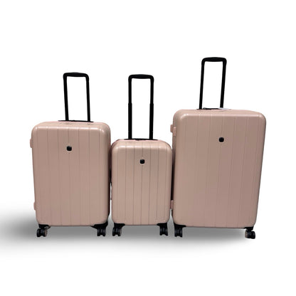 SwissGear Wanderlust Pro Lightweight 3PC Luggage Set - Pink