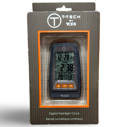TUMI T-Tech Digital Flashlight Battery Operated Clock