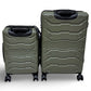 Wrangler Trailway 4-Piece Hardside Luggage Set - Winter Moss