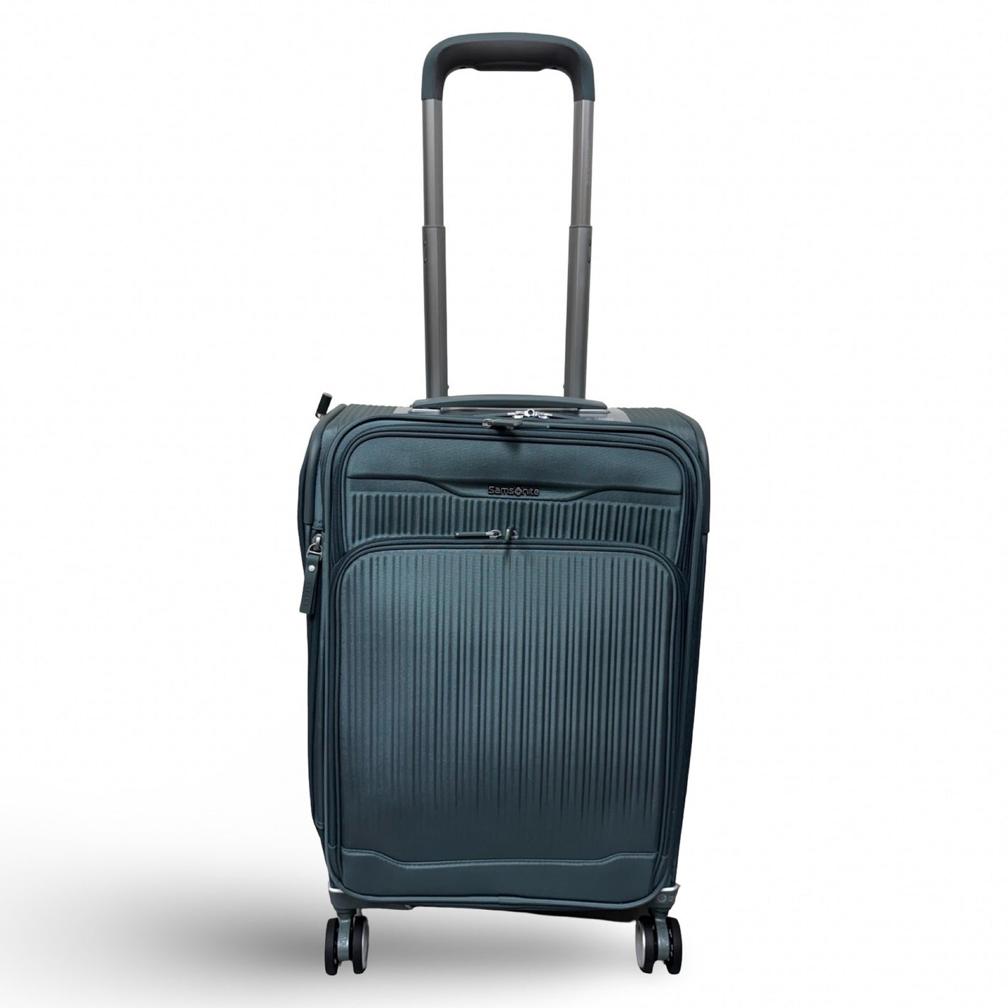 Samsonite Silhouette 18 Softside Carry-On Spinner - Slate Blue