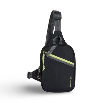 TRAVELON Compact Sling- Jet Black