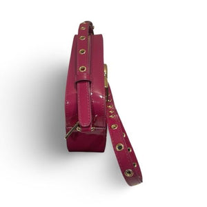 Dolce & Gabbana 3.5 Patent Leather Crossbody Bag – Grape Purple