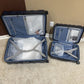 Traveler's Choice Navy Durable Granville II 2-piece Luggage Set - NEW!