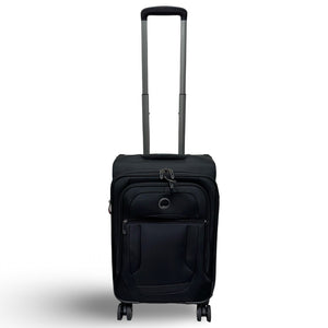 Delsey Paris Helium DLX 22" Spinner Carry On Suitcase – Black