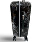 Bebe Marbled Carry On Spinner - Black
