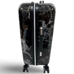 Bebe Marbled Carry On Spinner - Black