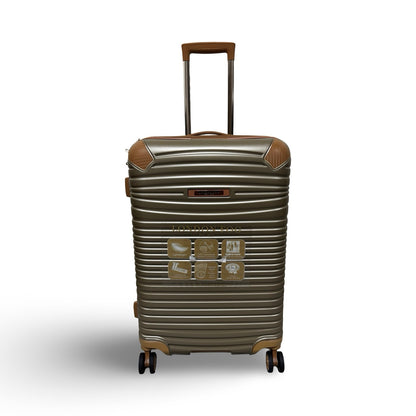 London Fog Chelsea 25" Hardside Spinner Suitcase - Champagne