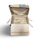 BÉIS Large Check-In Roller - Beige