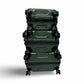 Antler Icon Stripe Expandable 3 Piece Luggage Set - Green