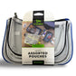 Travelon Set of 3 Assorted Piped Pouches - Bold