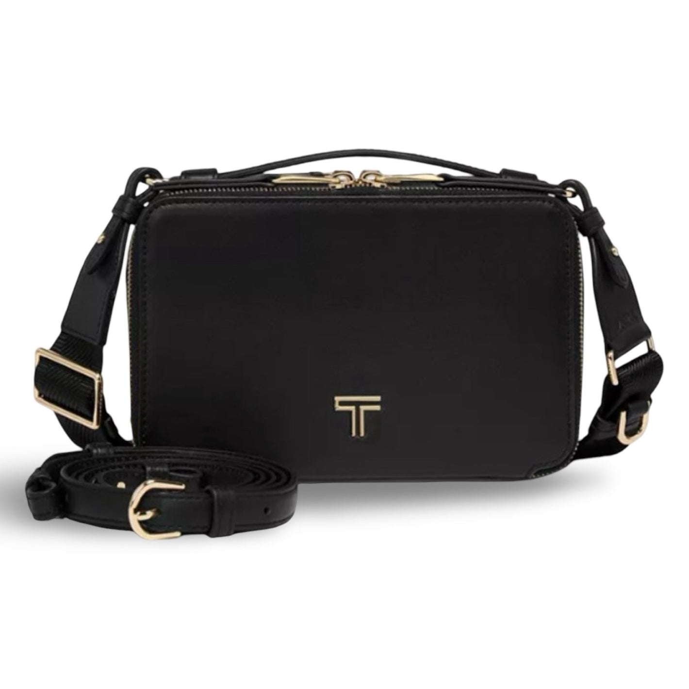 TUMI Voyageur Myla Crossbody - Black/Light gold
