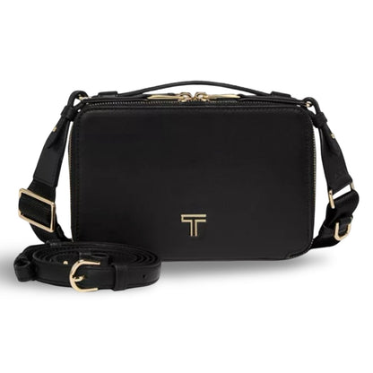 TUMI Voyageur Myla Crossbody - Black/Light gold
