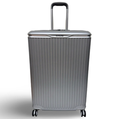 Samsonite Silhouette 18 Hardside Large Spinner - Metallic Silver (Preowned)
