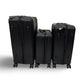 Badgley Mischka Evalyn 3 Piece Expandable Luggage Set