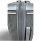 Samsonite Silhouette 18 Hardside Carry On Spinner Suitcase -Silver (Preowned)