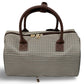 London Fog Cambridge 16" Duffle - Olive Houndstooth