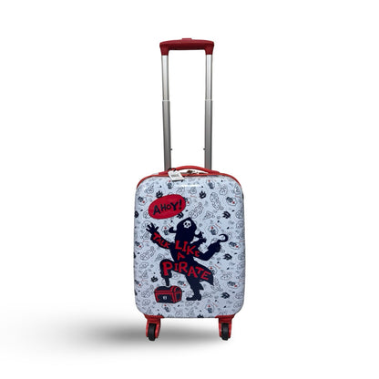 Nautica Kids 18" Airline Approved Carry-on Suitcase  - Pirate Ahoy
