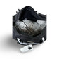 Adrienne Vittadini Black Haute Heritage Zip Fully Lined Duffel Bag