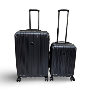 Delsey Paris Accelerate 2-piece Hard side Luggage Set - Dark Grey (USED)