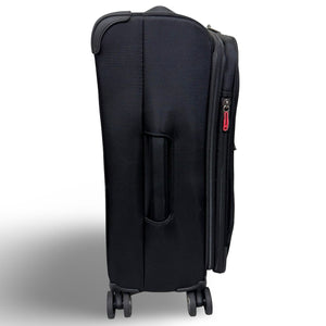 Delsey Paris Helium DLX 22" Spinner Carry On Suitcase – Black