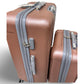 American Green Travel Denali 3-Pc. Anti-theft Hardside Luggage Set - Rose Gold