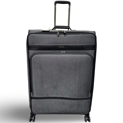 Hartmann Herringbone DLX Extra Large Check-in - Black Herringbone (PREOWNED)