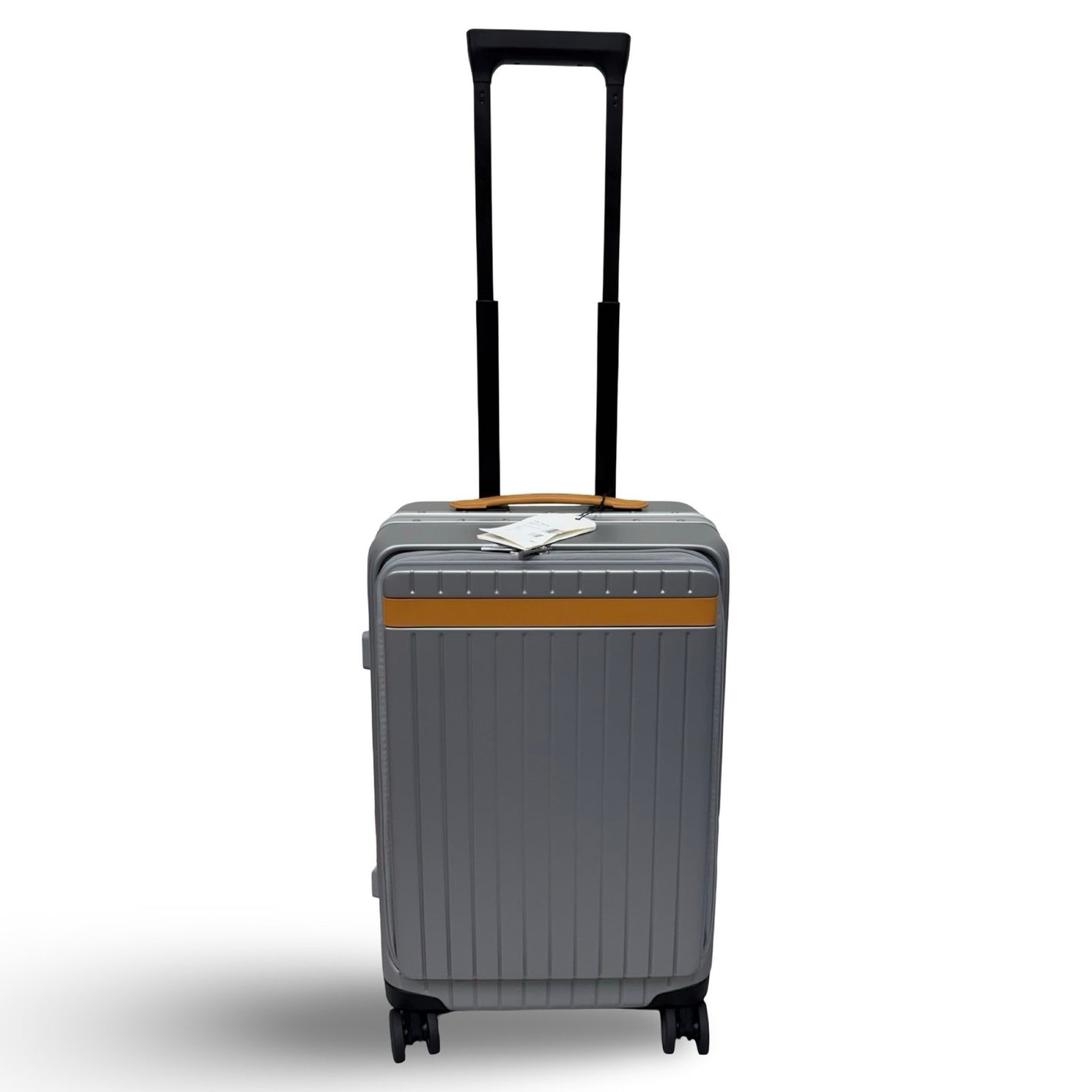 Carl Friedrik The Carry On X Spinner Suitcase - Arctic Grey/Tan