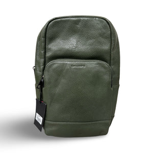 CHAMPS Onyx Leather Sling Bag
