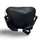 CHAMPS Leather Top-Zip Shoulder Bag - Black