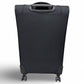 Perry Ellis Charleston Lightweight Spinner Luggage,black 29 suitcase - Black
