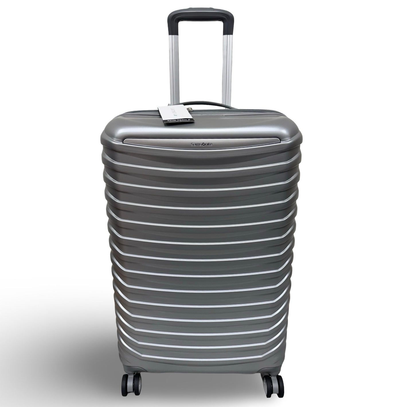 Samsonite Spin Tech 6 Medium Spinner - Aluminum Silver