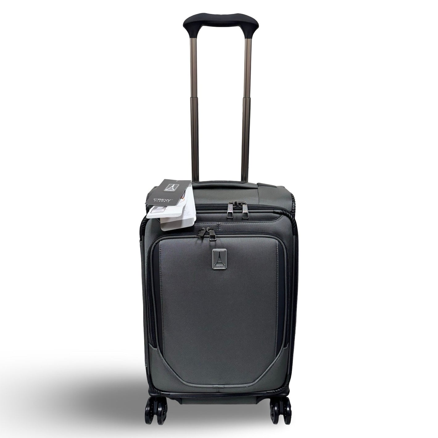 Travelpro Crew Classic Carry-on Spinner Expandable Spinner - Titanium Gray