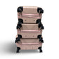 SwissGear Wanderlust Pro Lightweight 3PC Luggage Set - Pink