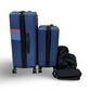 TAG Cityscape 4 Piece Hardside Luggage Set- Air Blue