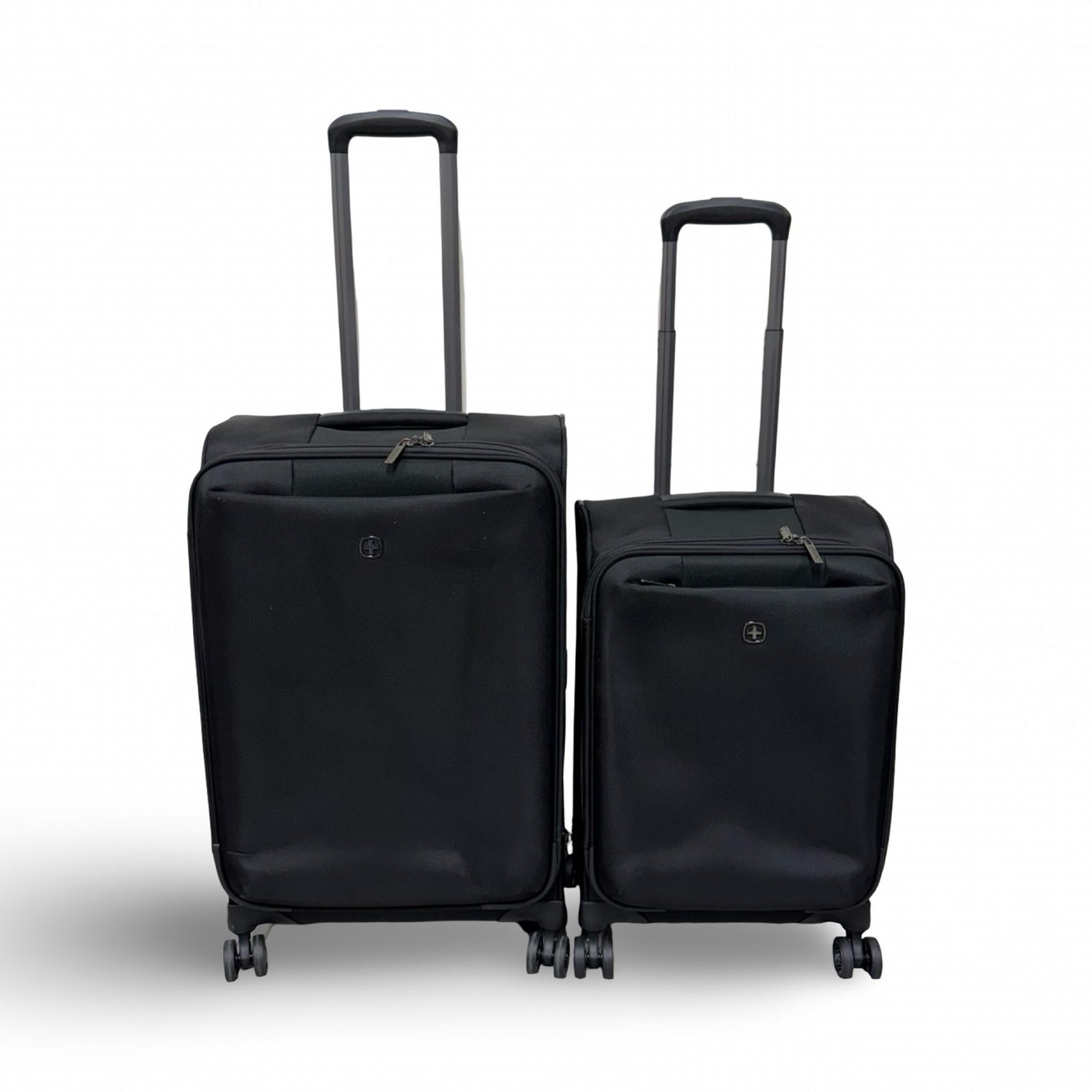 SWISSGEAR 2-piece Set 20”/24” Softside Spinner - Black