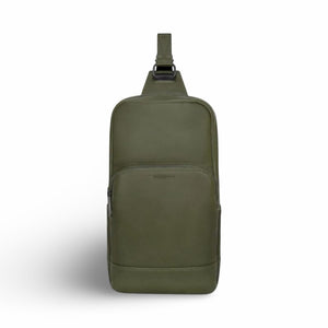 CHAMPS Onyx Leather Sling Bag