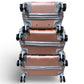 American Green Travel Denali 3-Pc. Anti-theft Hardside Luggage Set - Rose Gold