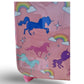 Travelers Club 5-Piece Kid's Carry-on Luggage Set - Rainbow Unicorn